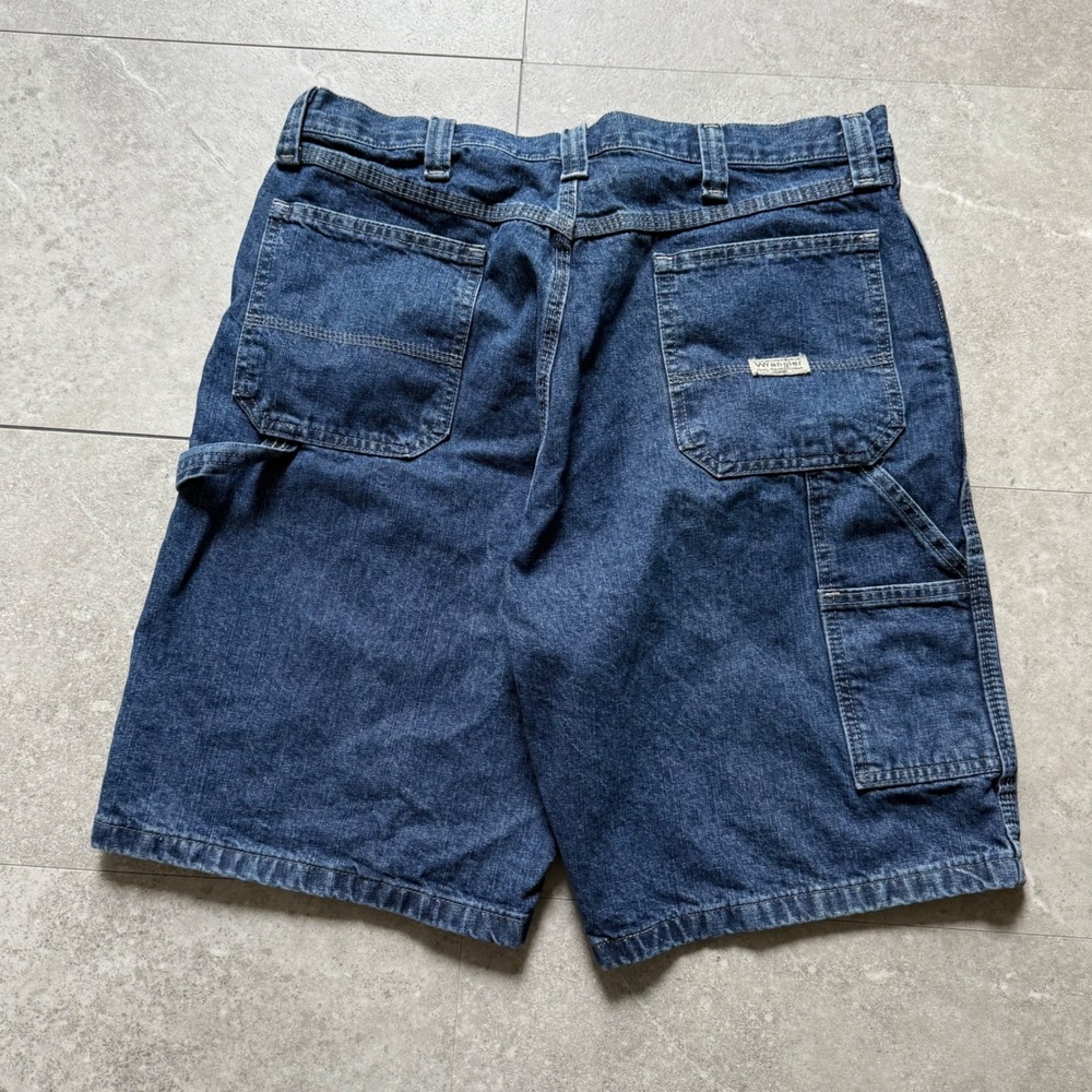 Vintage Y2K Wrangler Carpenter Denim Shorts Jorts 36